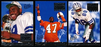 1993 Ultra Ftbl. “Michael Irvin”- 10 Diff. Cards