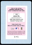 2008 Stadium Club Bb- “Printer’s Plate Magenta” #139 Jayson Nix, Rockies- #1/1!