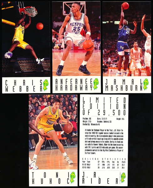 1993 Classic Futures Bskbl. “Limited Print”- 1 Complete Set of 5 Cards