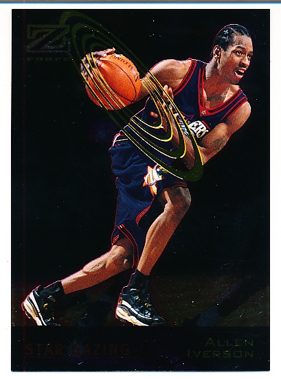 1997-98 Z-Force Bskbl. “Star Gazing” #7 Allen Iverson