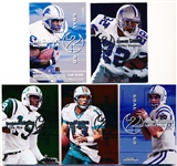 1999 SkyBox Dominion Ftbl. “Goal 2 Go”- 5 Diff. Cards