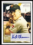 2003 Bowman Heritage “Signs of Greatness” #KOA Keith Olbermann