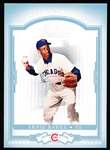 2004 Donruss Tributes Bb- “Timeless Tributes Platinum”- 1/1- #167 Ernie Banks, Cubs