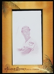 2014 Topps Allen & Ginter Bb- “Framed Mini Magenta Printing Plate”- #92 Ernie Banks, Cubs- 1 of 1!