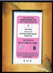2014 Topps Allen & Ginter Bb- “Framed Mini Magenta Printing Plate”- #92 Ernie Banks, Cubs- 1 of 1!