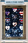 2015 Brothers Inc. World Stars Charity Products- “Autorait Flag Background Variation”- Ernie Banks- 1/1
