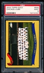 2002 Topps Gold Bb-#646 Chicago Cubs Team Card (#388/2002)- PSA Mint 9