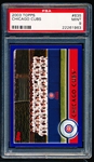2003 Topps Bb- #635 Chicago Cubs Team Card- PSA Mint 9