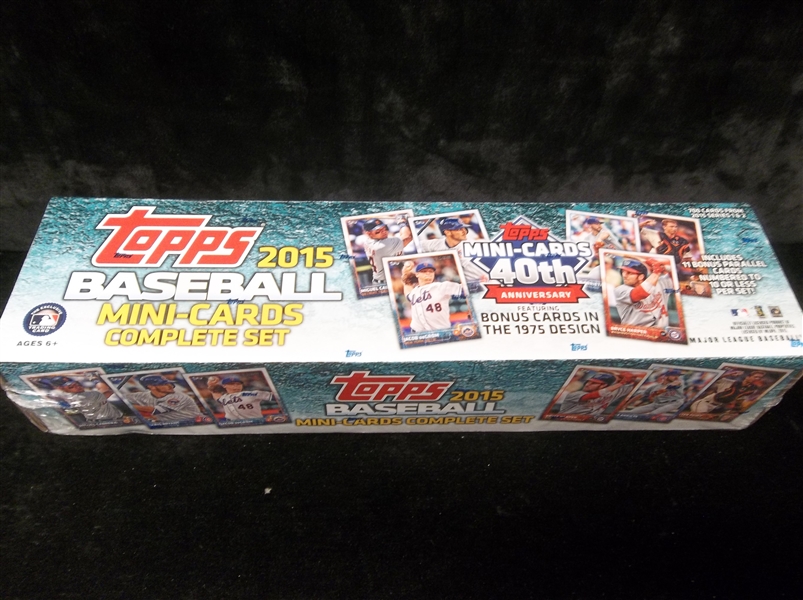 2015 Topps Baseball- Mini Card Factory Set of 700