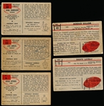 Five Diff Cleveland Browns Cards