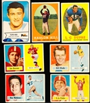 Seven Football Cards