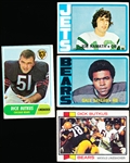 Four Diff Football Cards