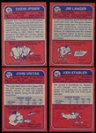 1973 Topps Fb- 4 Diff-