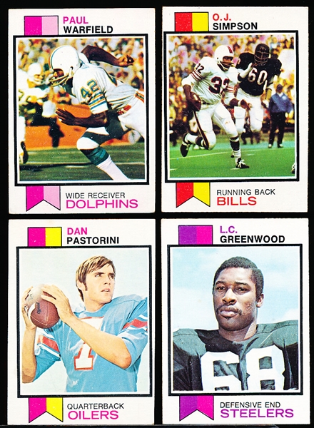 1973 Topps Fb- 7 Diff