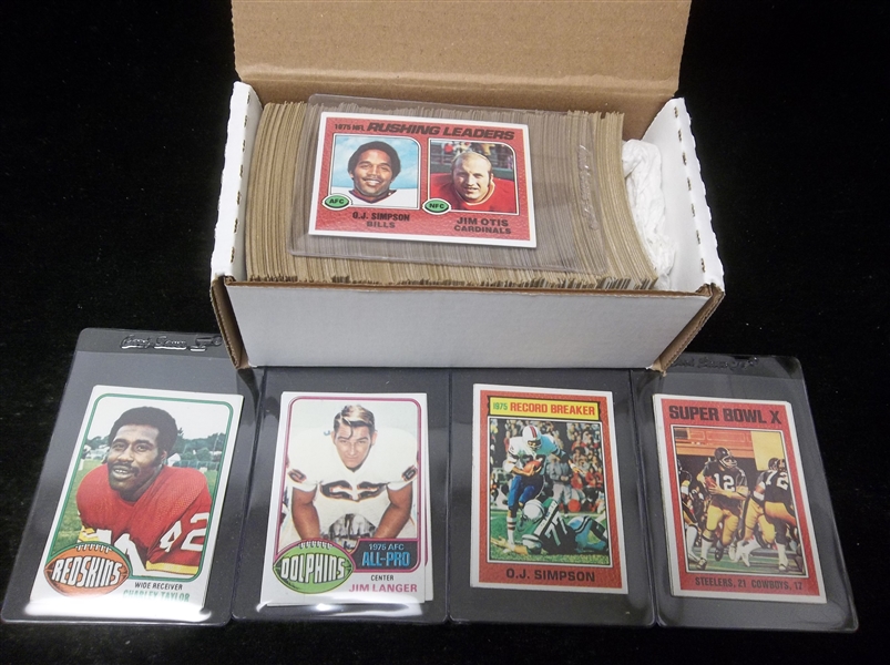 1976 Topps Fb- 300 Asst