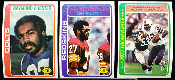 1978 Topps Fb- 100 Asst