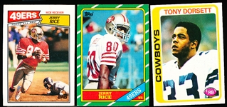 Five Football Cards