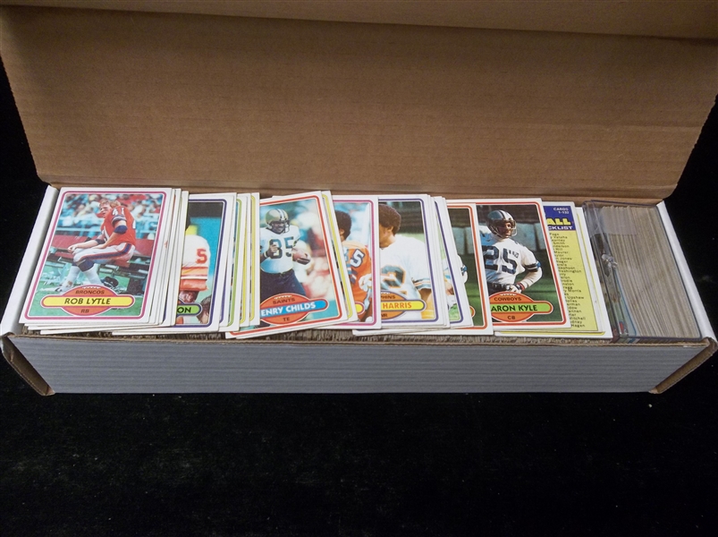 1980 Topps Fb- 650 Asst