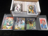 Football Star Card Lot- 350 Stars- Mostly 1980’s thru 2000’s