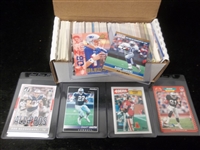 Football Star Card Lot- 350 Stars- Mostly 1980’s thru 2000’s
