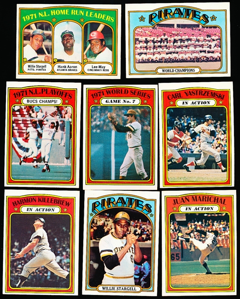 1972 Topps Bb- 8 Diff