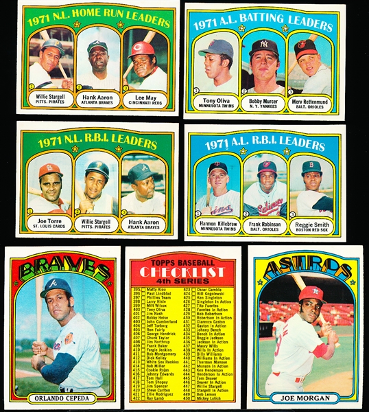 1972 Topps Bb- 11 Diff