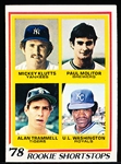 1978 Topps Bb- #707 Molitor/Trammell RC