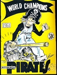 1961 Pittsburgh Pirates MLB Yearbook