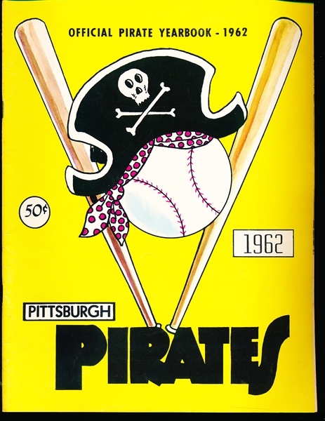1962 Pittsburgh Pirates MLB Yearbook