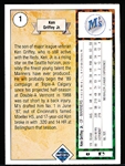 1989 Upper Deck Bsbl. #1 Ken Griffey, Jr.