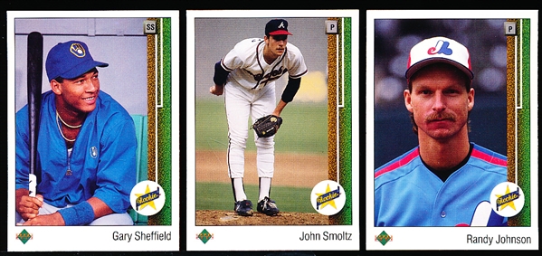 1989 Upper Deck Bsbl.- 3 Rookie Cards