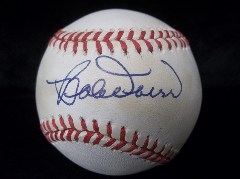 Auto’d Bobby Doerr Official AL MLB Bsbl.