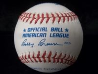 Auto’d Bobby Doerr Official AL MLB Bsbl.