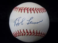 Auto’d Bob Lemon Official AL MLB Bsbl.