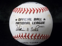 Auto’d Johnny Mize Official NL MLB Bsbl.