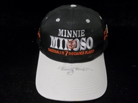 Auto’d & Inscribed Minnie Minoso “Baseball’s 7 Decades Player” Hat