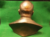 1931? Knute Rockne College Ftbl. 7-1/2” High/Wide Metal Bust