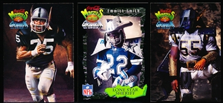 1993 and 1994 Coca-Cola Monsters of the Gridiron- 44 Asst. Cards