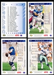 1993 Upper Deck Ftbl. Dallas Cowboys Retail Set of 25 Cards