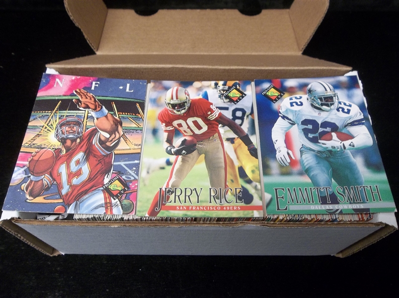 1994 Classic Pro Line Live Ftbl.- 1 Partial Set of 398/405 Cards