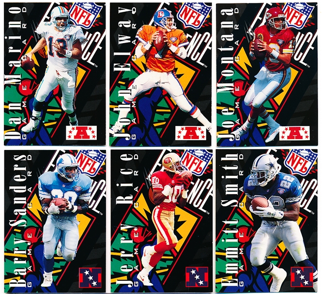 1995 Classic NFL Experience Ftbl. “Super Bowl Game”- 1 Complete Set of 20 Cards
