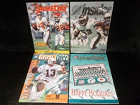 1990’s NFL GameDay Programs- 7 Asst.