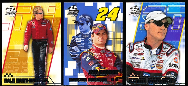 2002 Press Pass Stealth NASCAR Racing- 1 Complete Set of 72 Cards