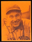 Auto’d 1974 TCMA 1936-37 N. Y. Giants NL Champs Charlie English