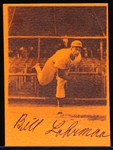 Auto’d 1974 TCMA 1936-37 N. Y. Giants NL Champs Bill Lohrman