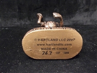 2007 Hartland National Sports Collectors Convention Victor Martinez Indians 6-1/2” Tall Pewter? Figurine- #767/1,000 Made! 