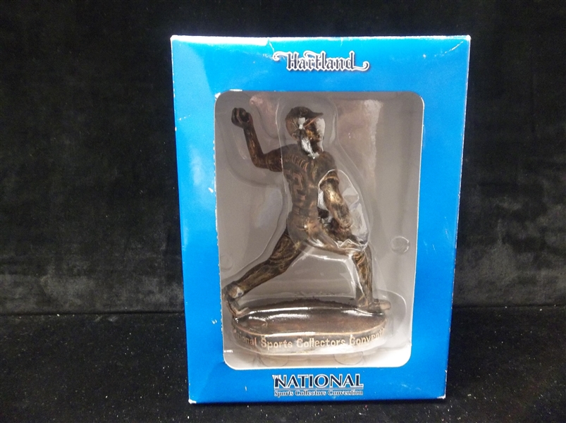 2007 Hartland National Sports Collectors Convention C. C. Sabathia Indians 6-1/2” Tall Pewter? Figurine- #523/1,000 Made! 