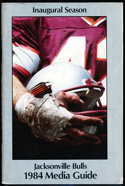 1984 Jacksonville Bulls USFL Media Guide