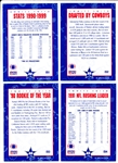 1992 Pro Set Football- “Emmitt Smith Holograms” Complete Insert Set of 4