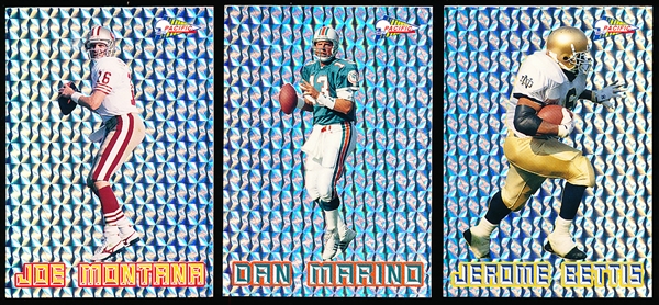 1993 Pacific Football- “Silver Prism Inserts” Complete Set of 20